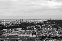  Vue de Lyon depuis le toit de la tour panoramique de la Duchère