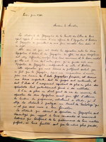 Pétition des étudiants de la faculté des lettres de Paris en faveur d'une agrégation de géographie (juin 1943)