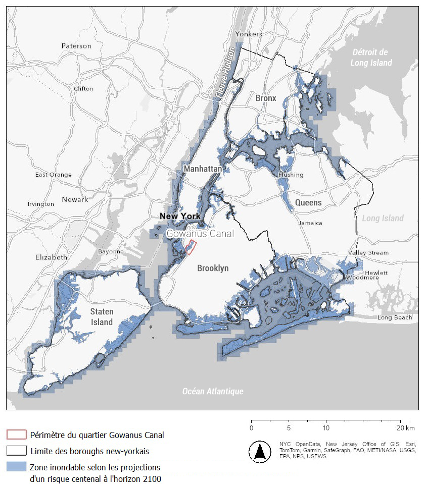 New york flooding risk map