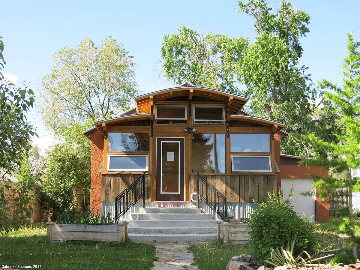 Les marqueurs paysagers de la gentrification : demeure de néoruraux, Missoula, Montana, États-Unis