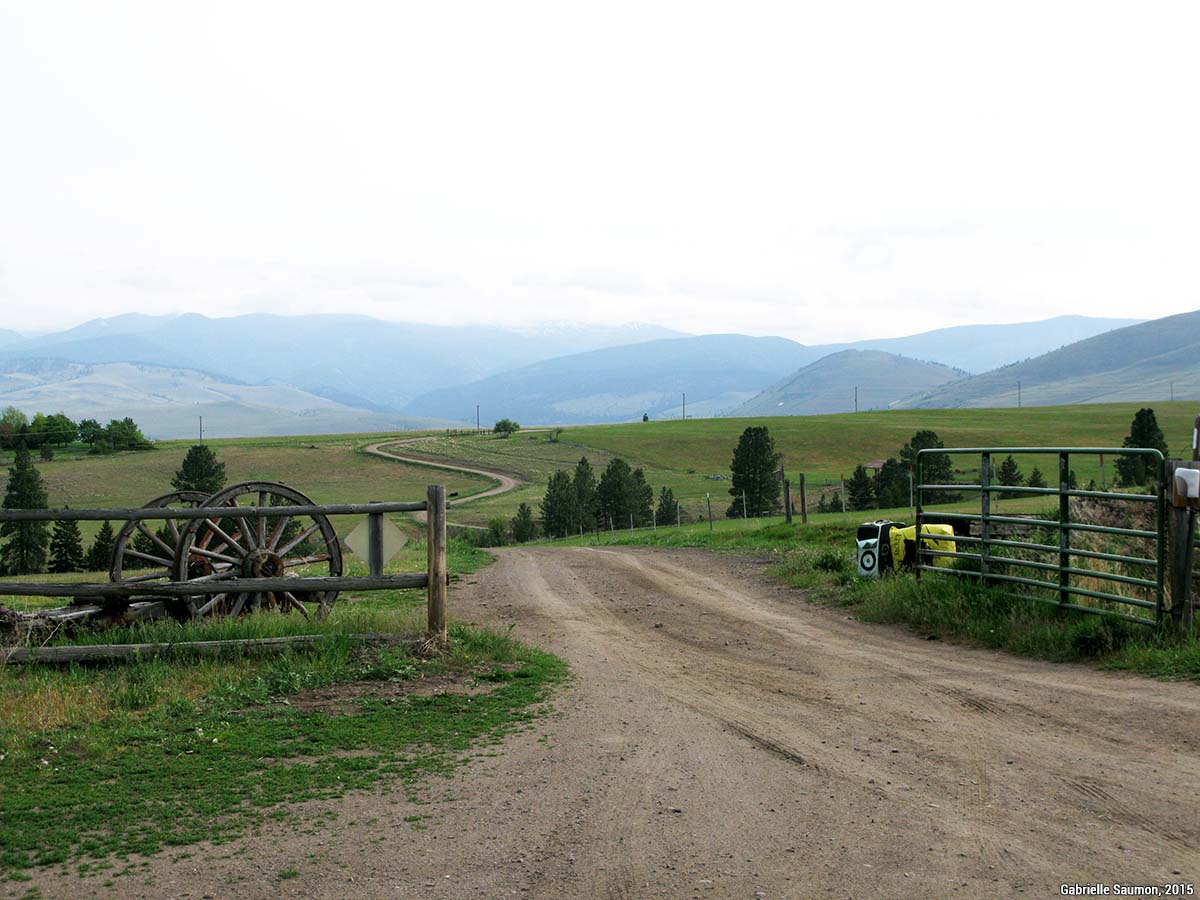 Terres sous servitudes de conservation dans la vallée de la Bitteroot (Montana, États-Unis) 