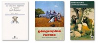 Géographie rurale, trois ouvrages, de Marc Bloch à Henri Mendras