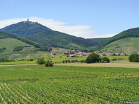 Une organisation tripartite du territoire rural (Alsace)