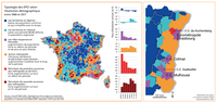 Évolution démographique des EPCI 1968-2017 (Alsace)