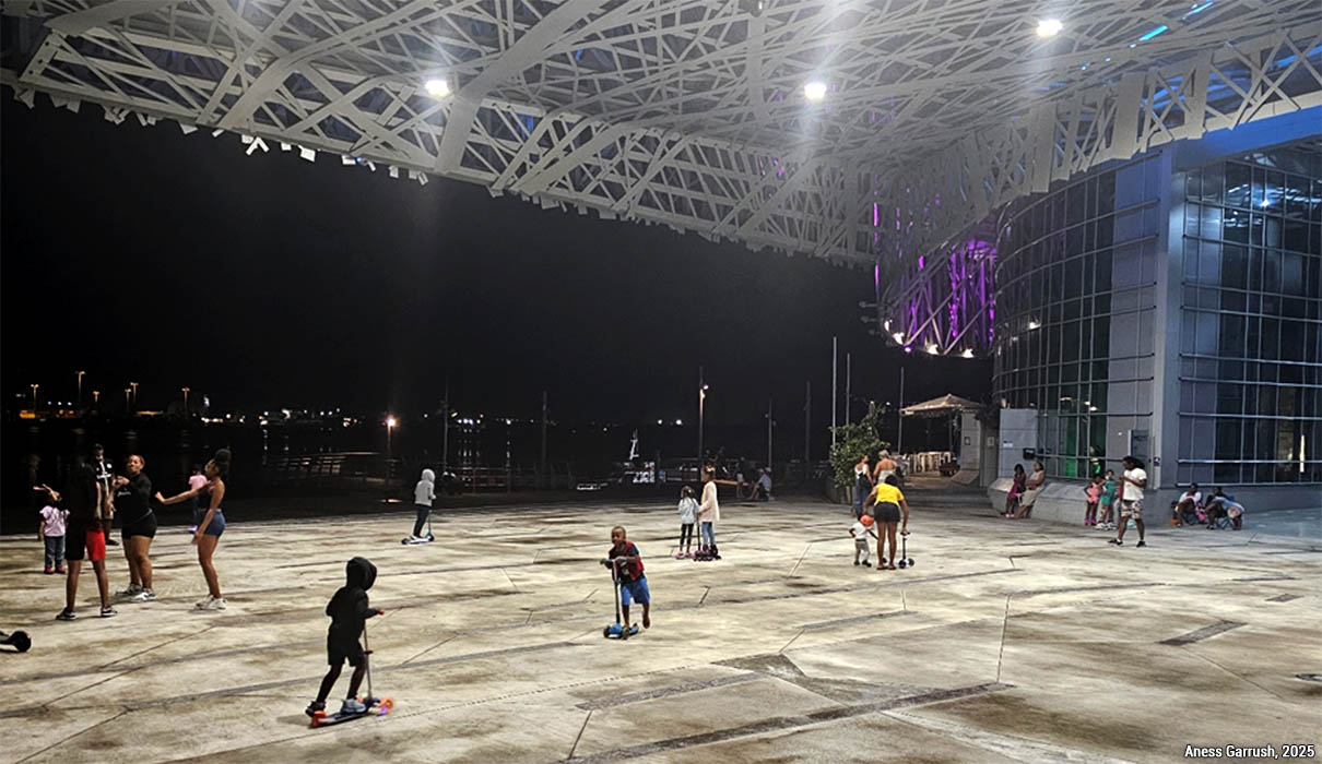 Appropriation habitante de l’esplanade