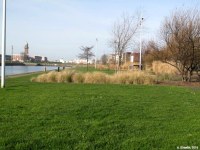 Infrastructures publiques et commerciales aménagées entre 2005 et 2009 : jardin fluvial (Le Havre)