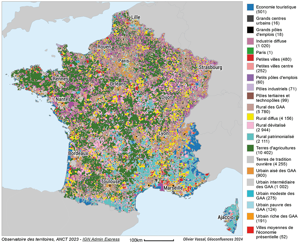 Carte typologie