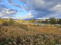 L’embouchure du Var depuis la rive droite (Alpes-Maritimes, PACA)