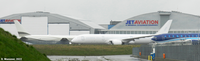 Le hangar de Jet Aviation, qui aménage des avions privés pour les milliardaires