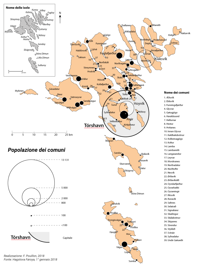 Fabien Pouillon — carte répartition population Féroé