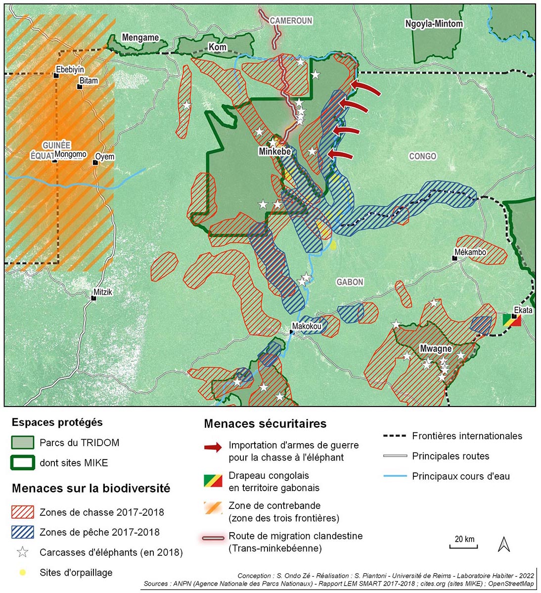 Enjeux géopolitiques autour du parc de Minkébé