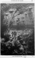 Gravure tirée de Vingt mille lieues sous les mers (1871)