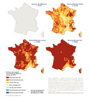 Sécheresse des sols et réchauffement climatique en France