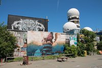 Le Teufelsberg, ancienne station d’écoute américaine, Berlin (Allemagne)