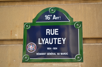 La rue Lyautey dans le XVIe arrondissement de Paris