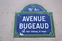 L’avenue Bugeaud dans le XVIe arrondissement
