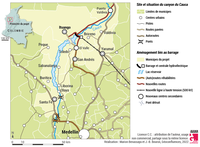 Les nouveaux aménagements liés à la construction du barrage d'Ituango (Colombie)