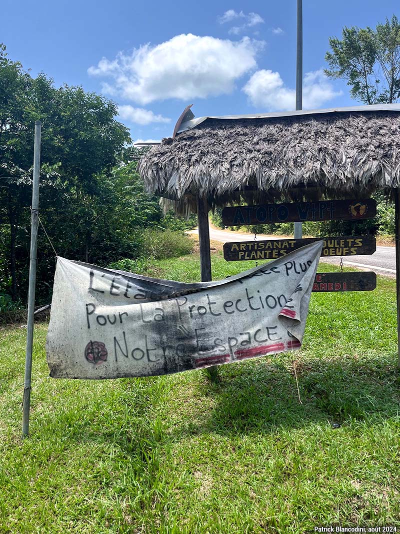 Entrée du village de Prospérité