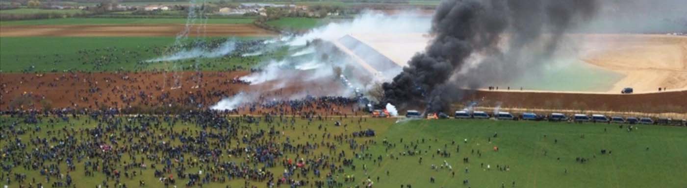 manifestation Sainte Soline mégabassines