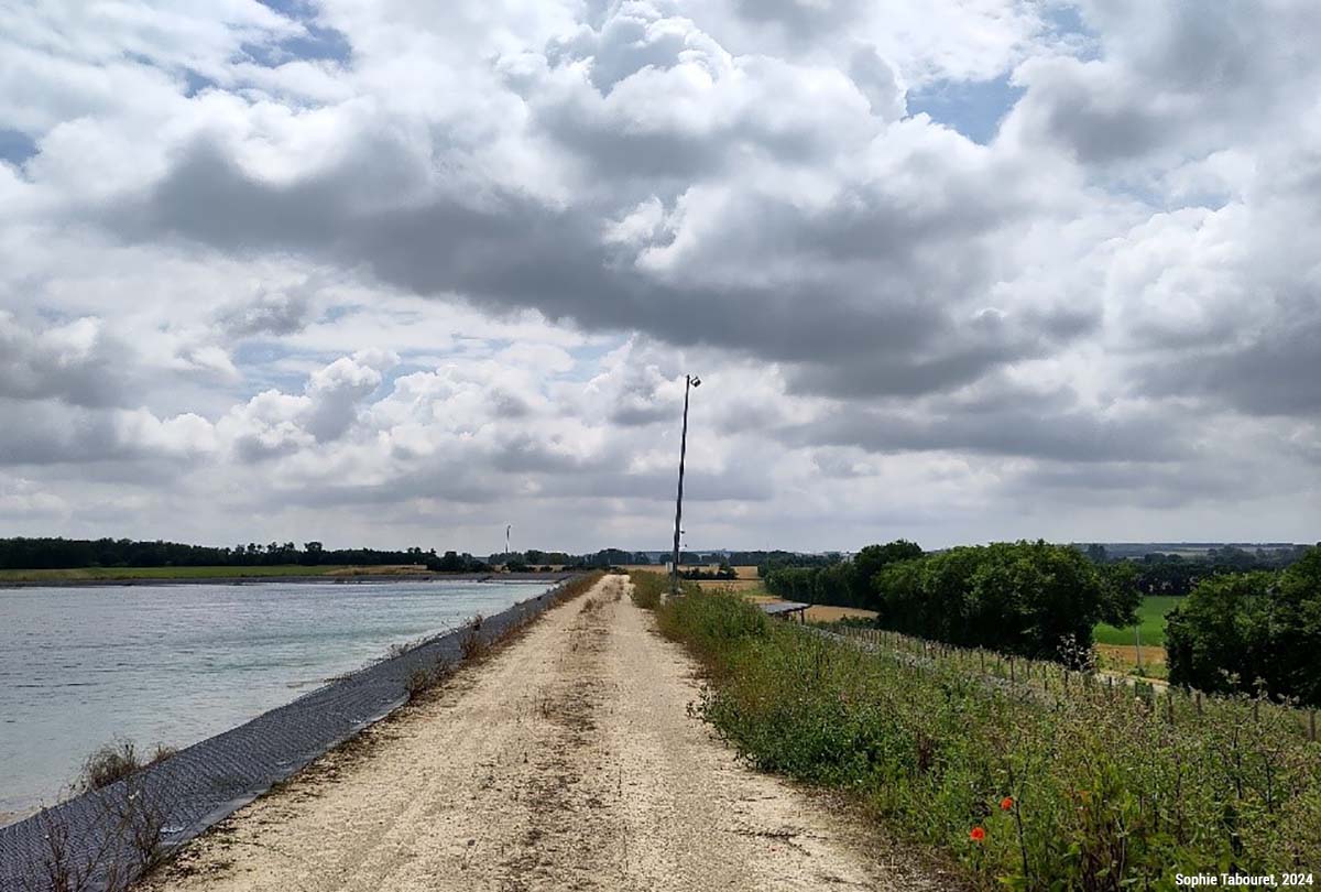 Réserve de substitution ou mégabassine sur le Mignon