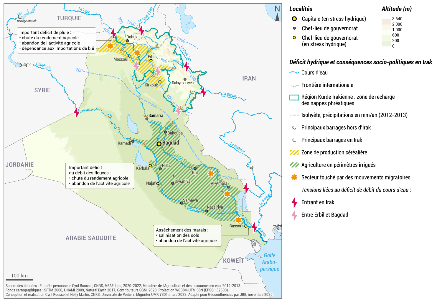 Des défis de l'eau en Irak