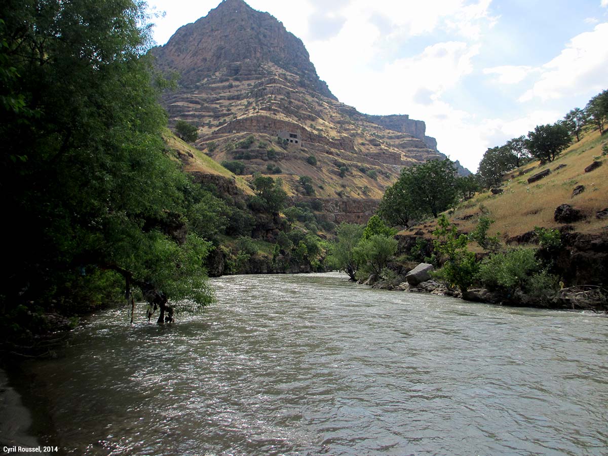 Montagnes du Kurdistan, château d'eau