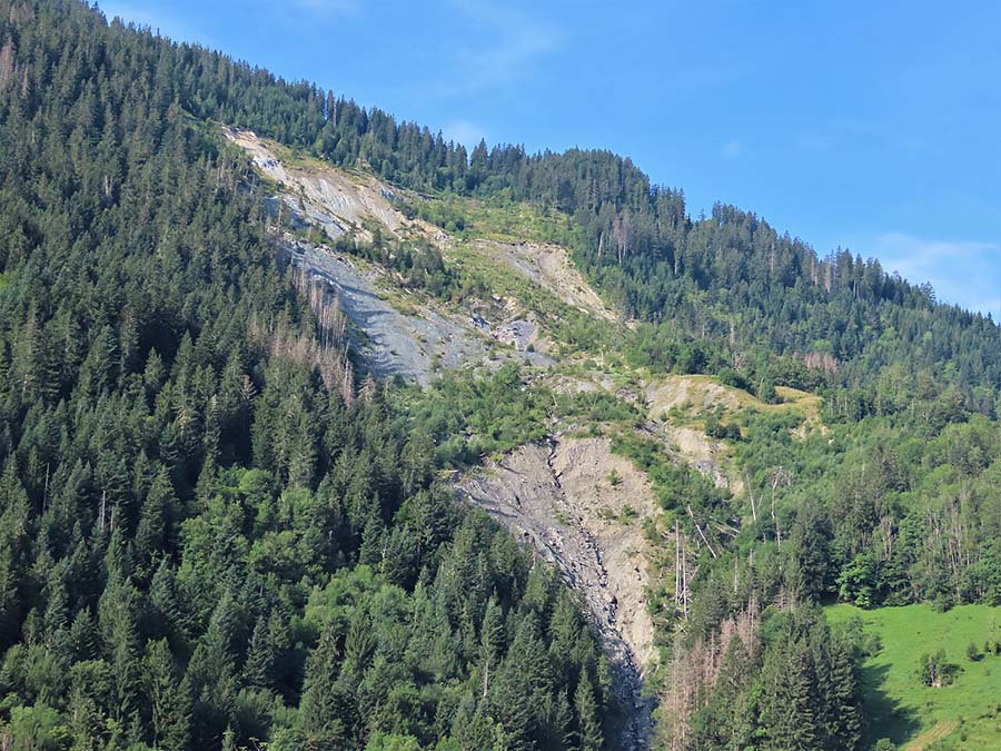 glissement de terrain