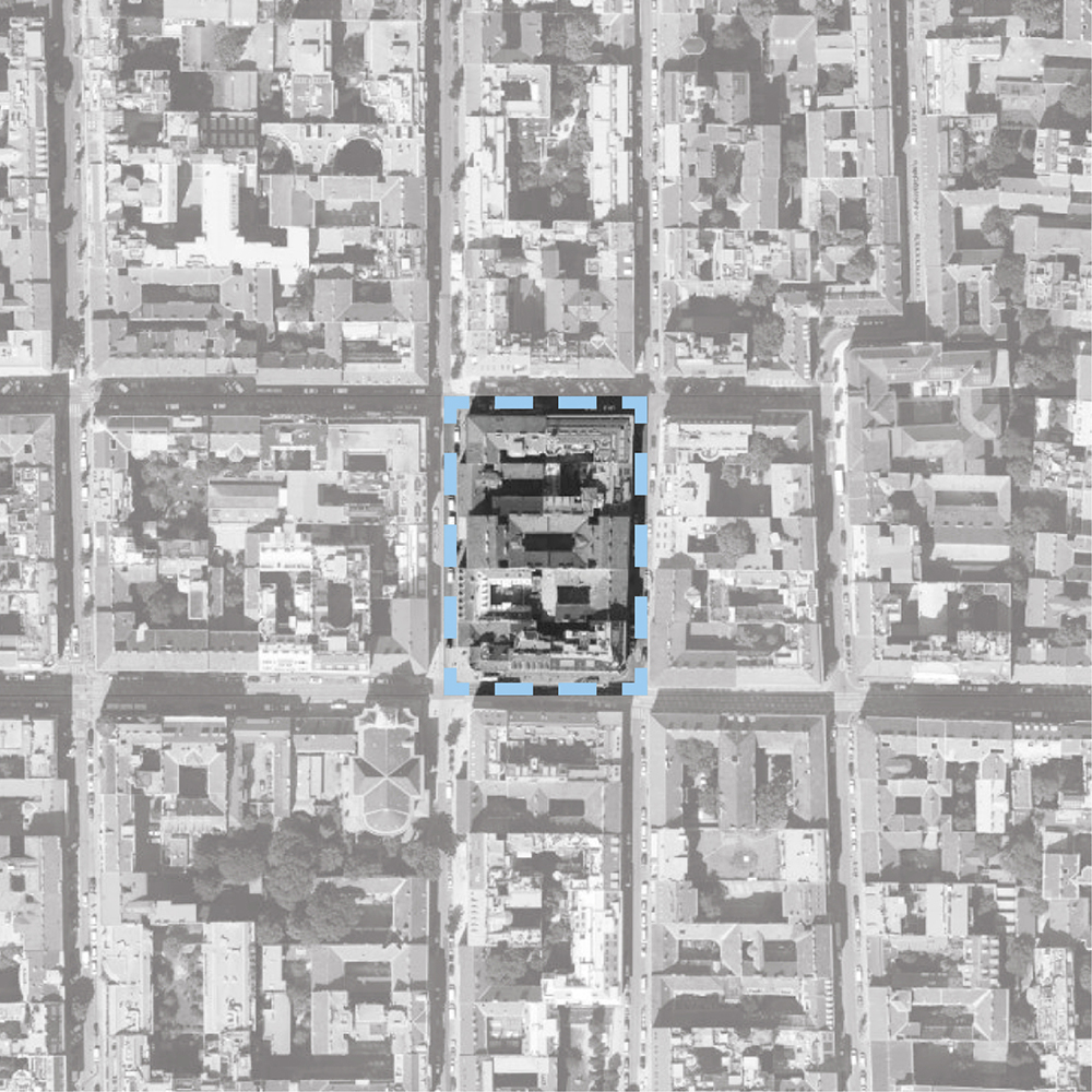 Deux exemples d’îlots urbains à Vienne (Autriche) : 1/2, immeubles bourgeois à l'intérieur du ring