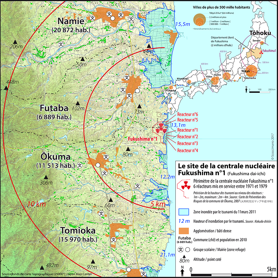 La centrale nucléaire de Fukushima et le Tohoku