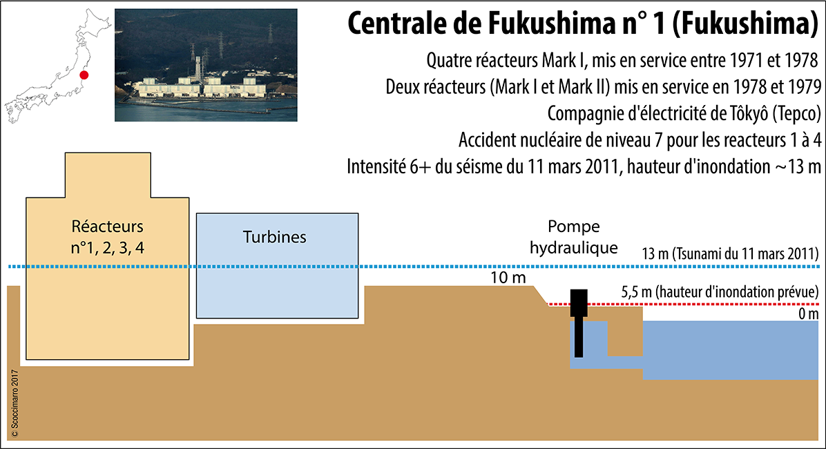 L’inadaptation des réacteurs nucléaires de Fukushima n° 1 au risque de tsunami
