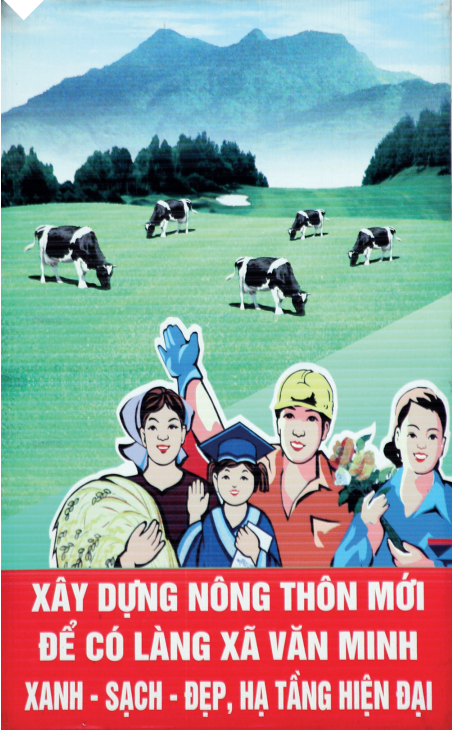 affiche vietnam élevage laitier