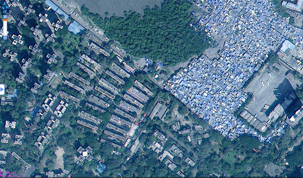 Bidonvilles à Mumbai / Bombay slums CBD