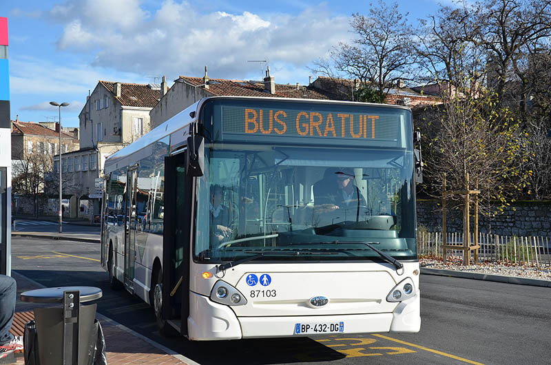 Gratuité des bus à Aubagne
