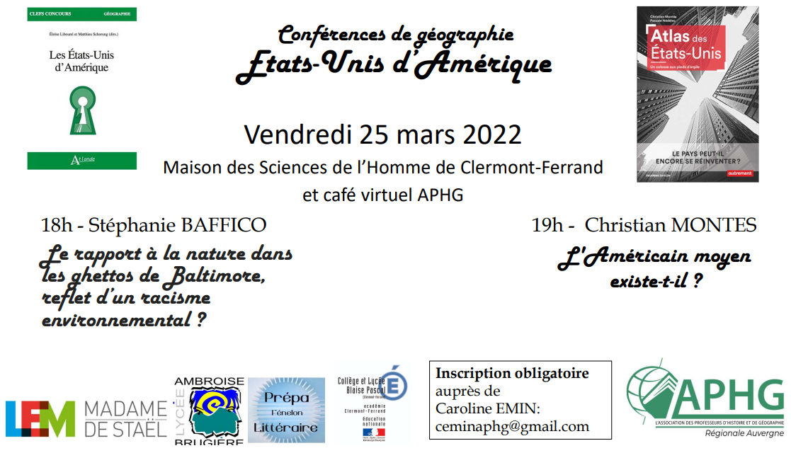 conf etats unis clermont