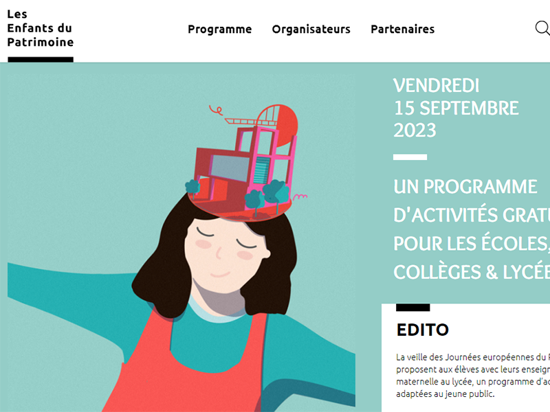 enfants du patrimoine