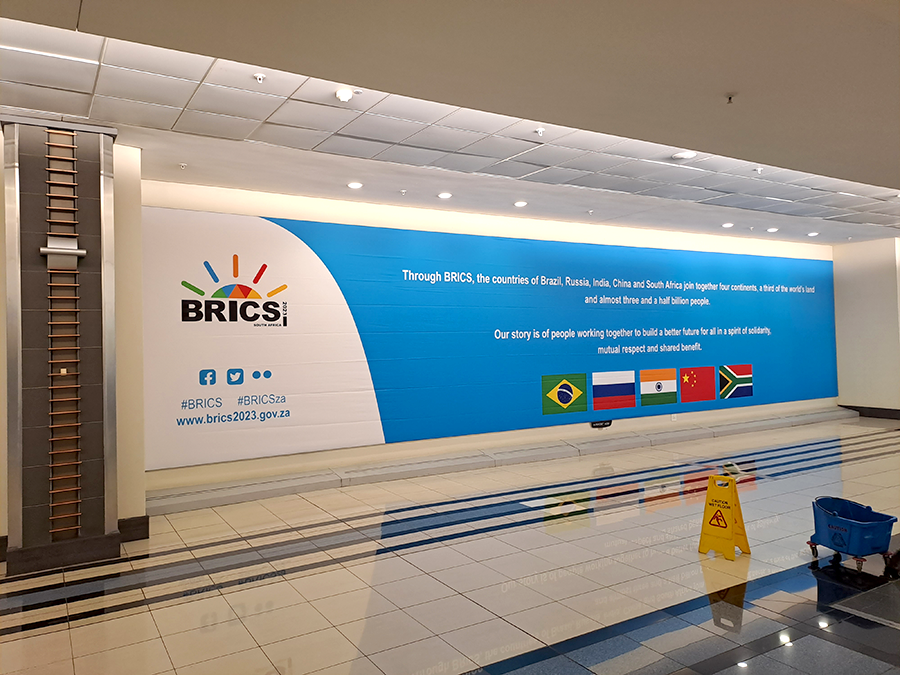 affiche BRICS Johannesburg