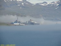 La fonderie d’aluminium Fjarðaál de Reyðarfjörður (Islande)
