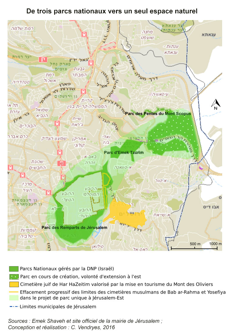 Jérusalem, de trois parcs nationaux vers un seul espace naturel